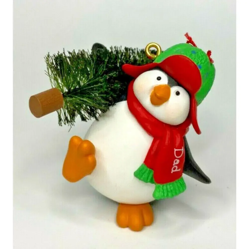 2003 Hallmark Dad Penguin Ornament U65 8898‎